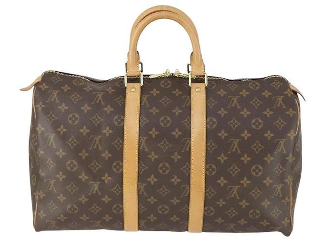 Louis Vuitton Keepall Monogram Canvas 45 Marron - vue 2