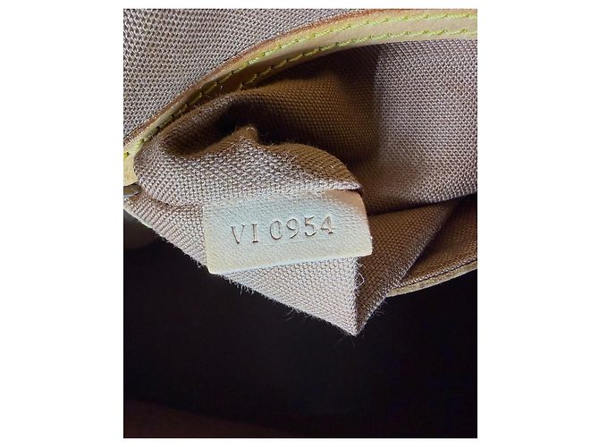 Sac Louis Vuitton Alma PM Monogram Couro Castanho Marrom Monograma - vista 10