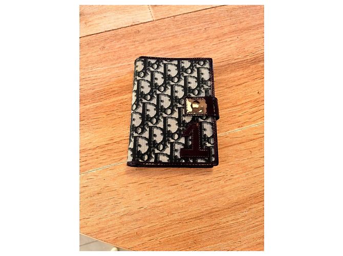 Dior Monogram Agenda White Blue - view 2