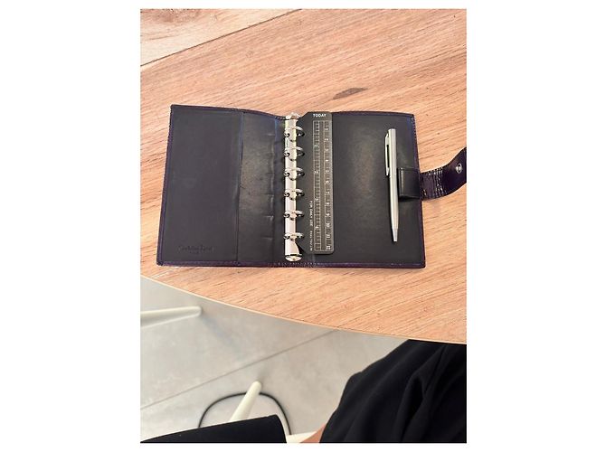 Dior Monogram Agenda White Blue - view 6