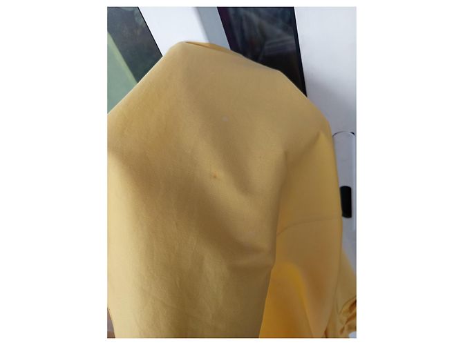 Vestido amarillo Prada de algodón - vista 14