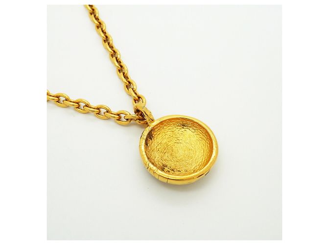 Collana Chanel placcata oro D'oro - vista 2