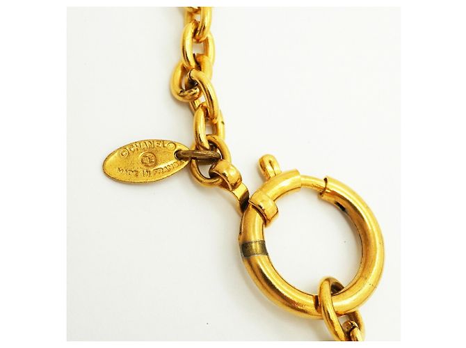 Collana Chanel placcata oro D'oro - vista 5