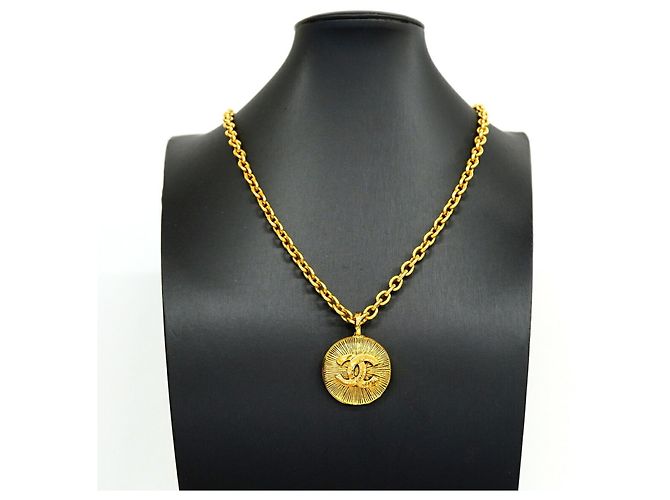 Collana Chanel placcata oro D'oro - vista 6