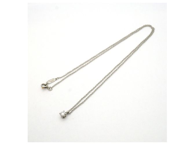 Autre Marque Collana Solitario Diamante Tiffany & Co. - vista 3
