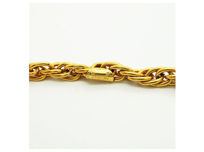 Collana Chanel Mademoiselle placcata oro D'oro - vista 5