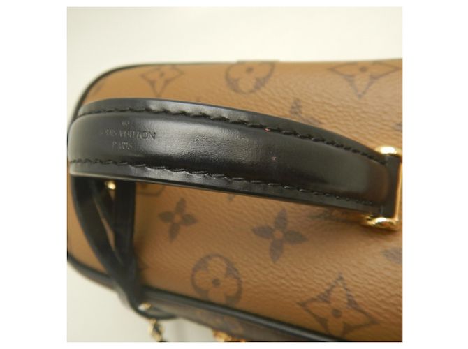 Borsa Louis Vuitton Monogram Reverse Vanity PM Marrone Monogramma - vista 10
