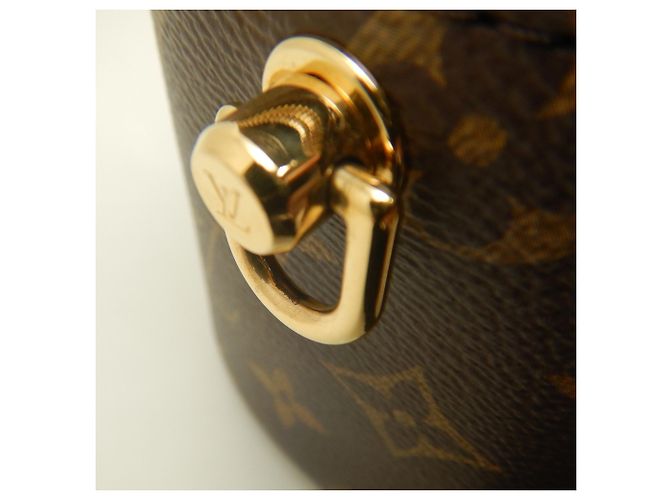 Borsa Louis Vuitton Monogram Reverse Vanity PM Marrone Monogramma - vista 14