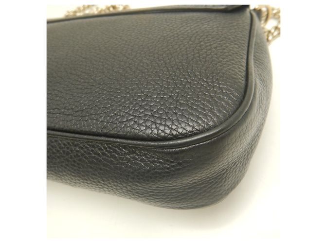 Sac à épaule Gucci Soho Interlocking G Noir - vue 13