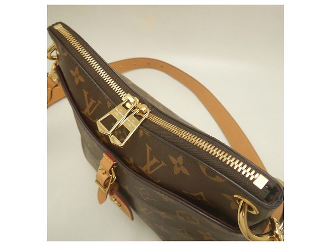 Louis Vuitton Monogram Odeon NM PM Shoulder Bag Brown - view 14