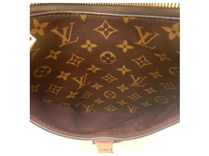 Louis Vuitton Monogram Odeon NM PM Shoulder Bag Brown - view 22