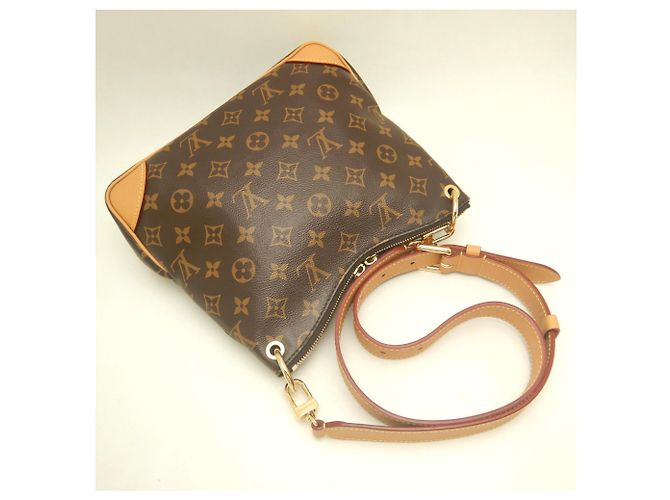 Louis Vuitton Monogram Odeon NM PM Shoulder Bag Brown - view 3