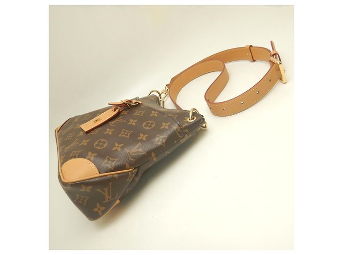 Louis Vuitton Monogram Odeon NM PM Shoulder Bag Brown - view 4