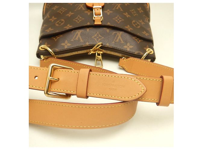Louis Vuitton Monogram Odeon NM PM Shoulder Bag Brown - view 6