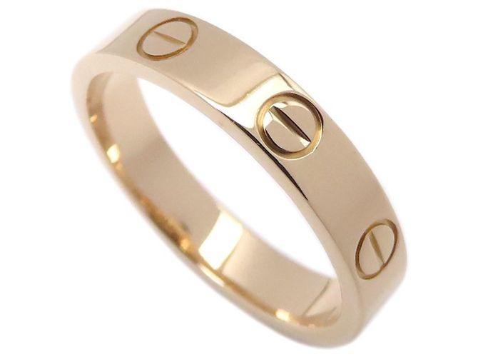 Anello Mini Love Cartier in oro rosa 18K - vista 2