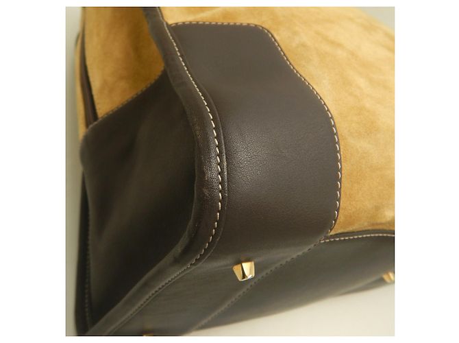 Borsa Loewe Amazona 32 Marrone - vista 14