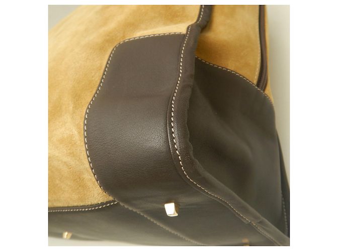 Borsa Loewe Amazona 32 Marrone - vista 15