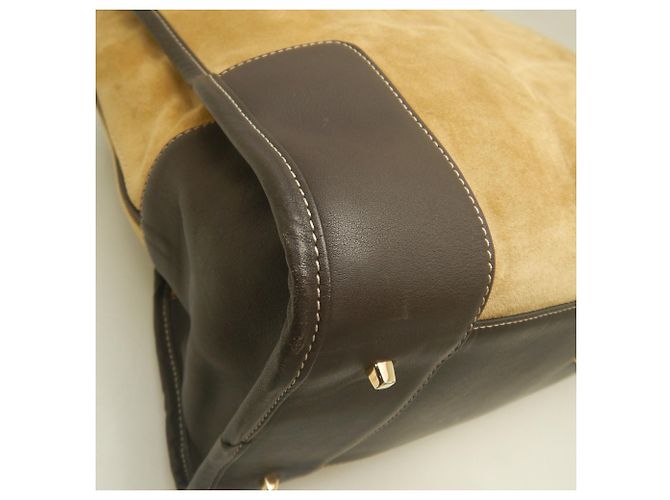 Borsa Loewe Amazona 32 Marrone - vista 16