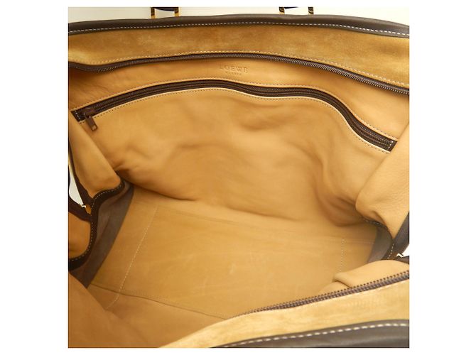 Borsa Loewe Amazona 32 Marrone - vista 18