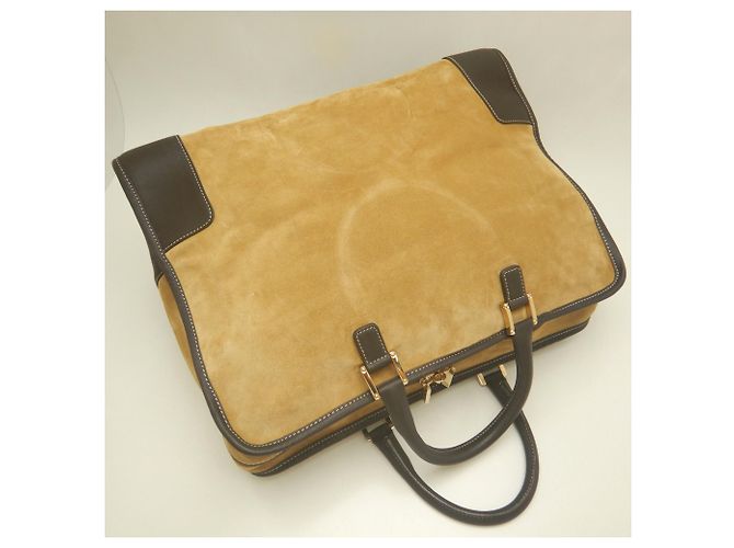 Borsa Loewe Amazona 32 Marrone - vista 3