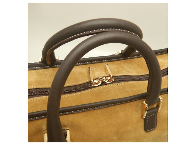 Borsa Loewe Amazona 32 Marrone - vista 7