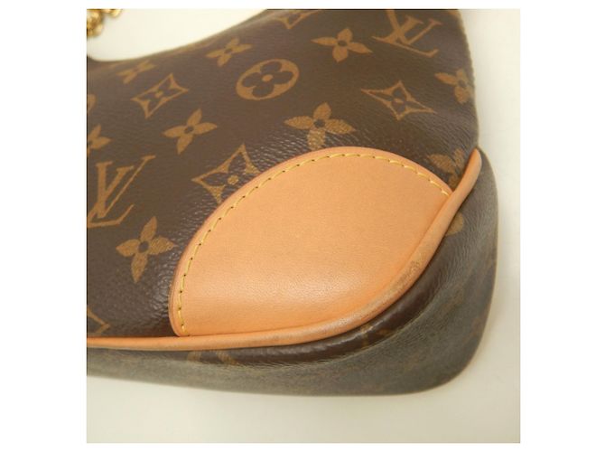 Bolso de hombro Louis Vuitton Monogram Boulogne PM Castaño Monograma - vista 11