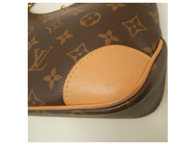 Bolso de hombro Louis Vuitton Monogram Boulogne PM Castaño Monograma - vista 13
