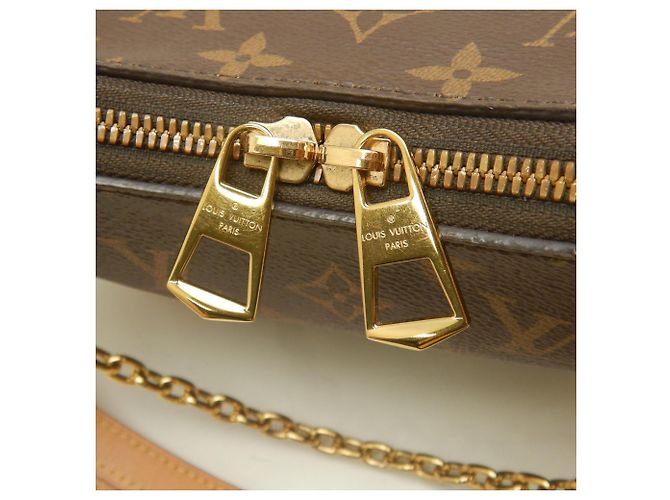 Bolso de hombro Louis Vuitton Monogram Boulogne PM Castaño Monograma - vista 14