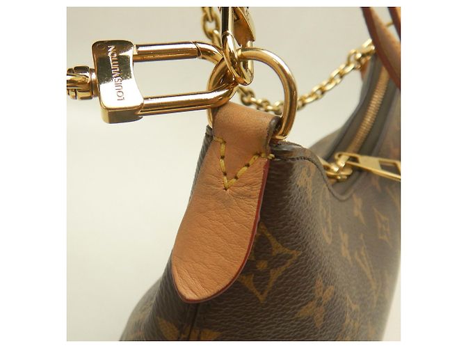 Bolso de hombro Louis Vuitton Monogram Boulogne PM Castaño Monograma - vista 15