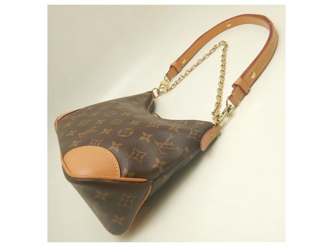 Bolso de hombro Louis Vuitton Monogram Boulogne PM Castaño Monograma - vista 4