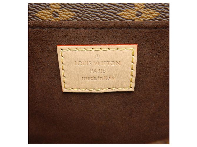 Bolsa Louis Vuitton Monogram Pochette Métis EW Marrom Monograma - vista 14