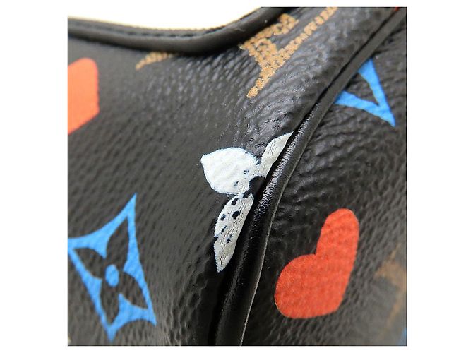 Saco Tote Louis Vuitton Monogram Game On Neverfull PM Preto Monograma - vista 12