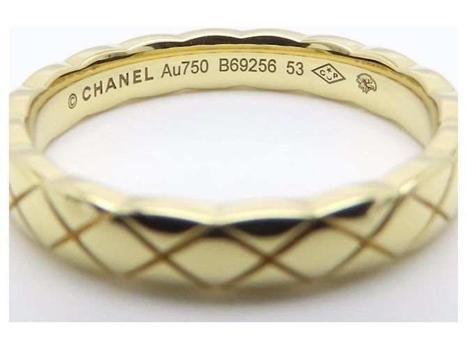 Bague CHANEL Coco Crush en or jaune 18K - vue 5