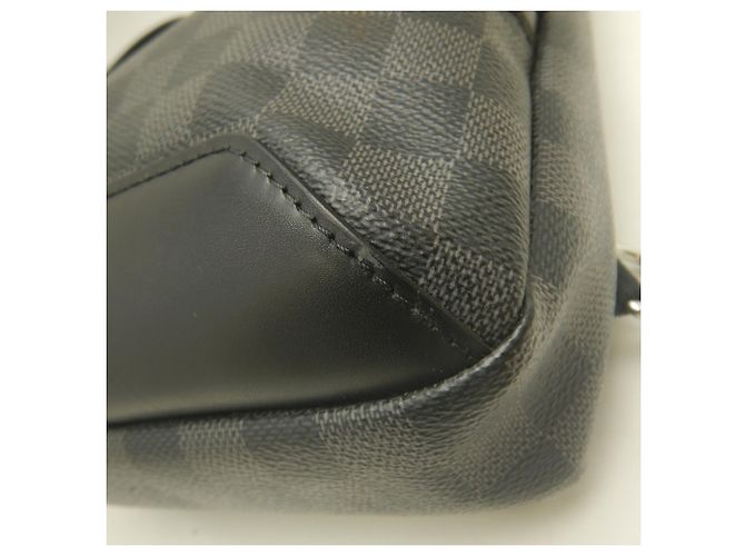 Bolso bandolera Louis Vuitton Damier Graphite Avenue Negro Damier ebene - vista 13