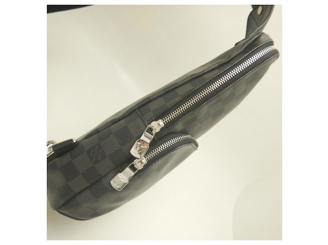 Bolso bandolera Louis Vuitton Damier Graphite Avenue Negro Damier ebene - vista 7