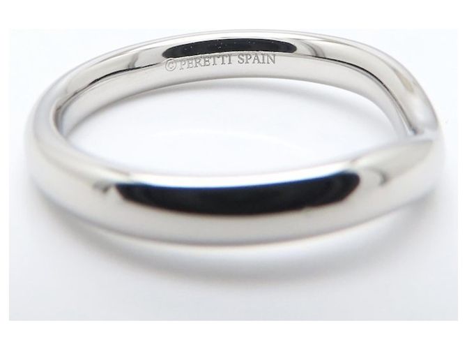 Autre Marque Tiffany Curved Band Ring aus Platin 950 - Ansicht 5