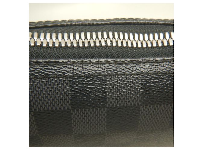 Louis Vuitton Damier Graphite Mick PM Schultertasche Schwarz Damier ebene - Ansicht 11