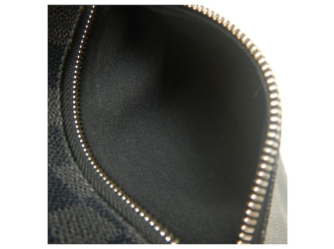 Louis Vuitton Damier Graphite Mick PM Schultertasche Schwarz Damier ebene - Ansicht 20