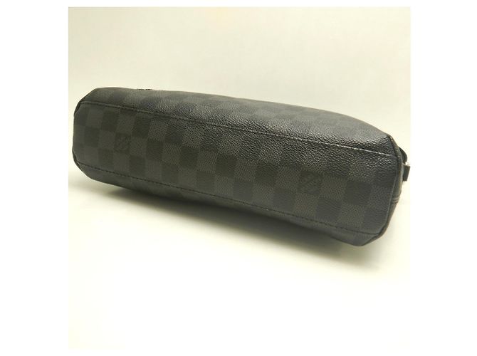 Louis Vuitton Damier Graphite Mick PM Schultertasche Schwarz Damier ebene - Ansicht 6