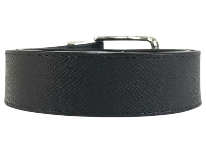 Louis Vuitton Gürtel aus Taiga-Leder Schwarz - Ansicht 2