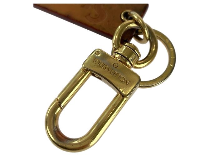 Chaveiro Louis Vuitton x Supreme Marrom Dourado - vista 4