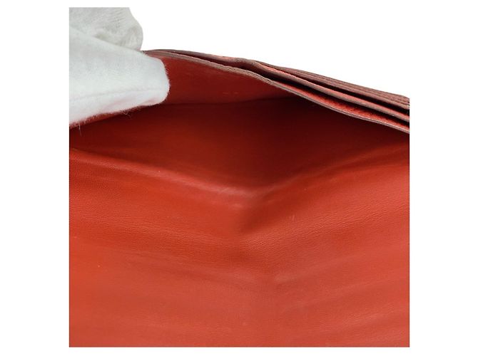 Hermès Carteira Longa HERMES Dogon Vermelho - vista 5