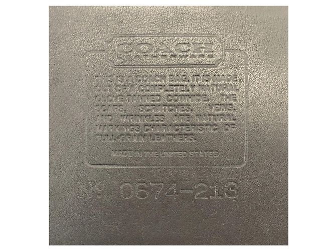 COACH Vintage Metropolitan 2-way Tasche Schwarz - Ansicht 4