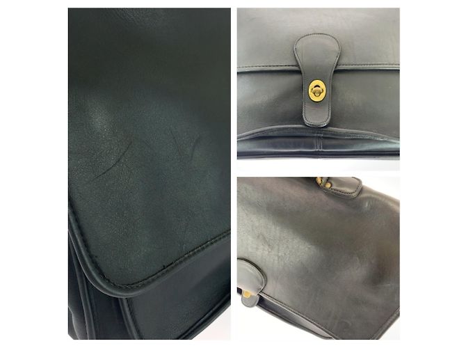 COACH Vintage Metropolitan 2-way Tasche Schwarz - Ansicht 5