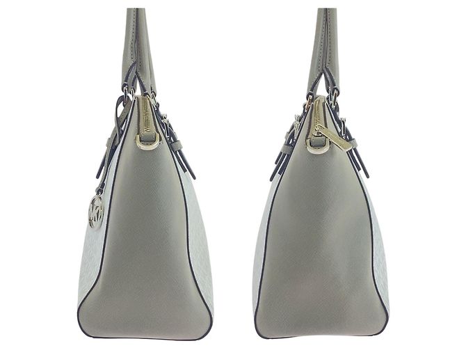 Bolsa Michael Kors Ciara em branco e cinza Marrom - vista 6