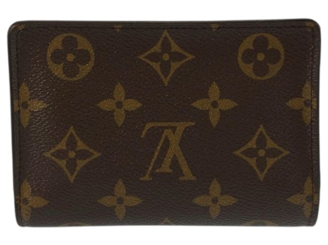 Louis Vuitton Monogram Portefeuille Juliette Coin Purse Castaño Rosa - vista 2