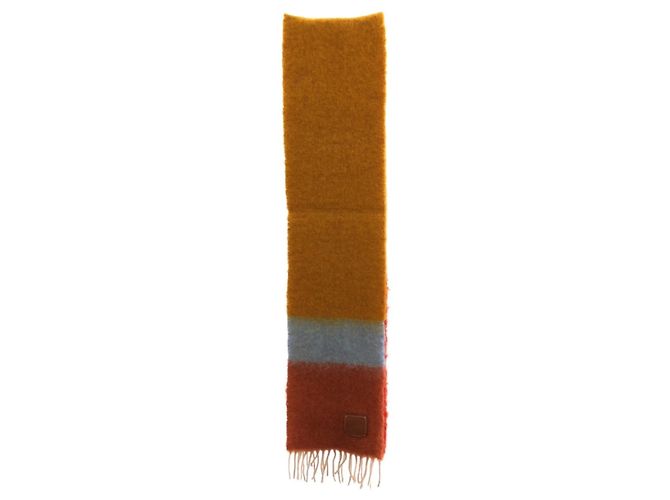 Stola LOEWE Anagram in lana e mohair multicolore - vista 2