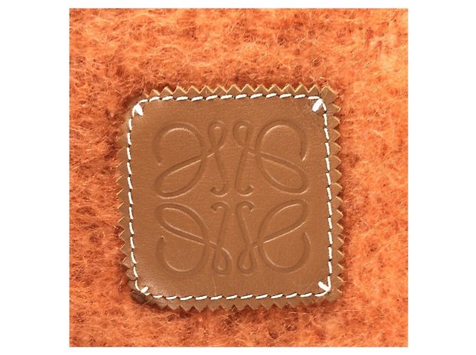 Stola LOEWE Anagram in lana e mohair multicolore - vista 5