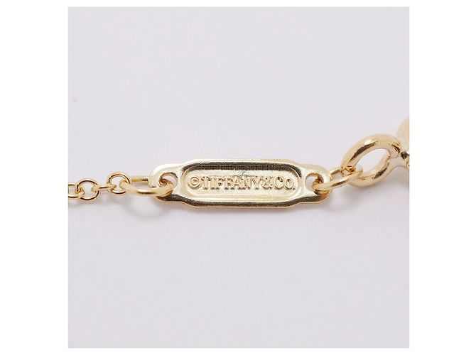 Autre Marque Collana Tiffany & Co. T Smile Small in Oro Giallo 18K - vista 5