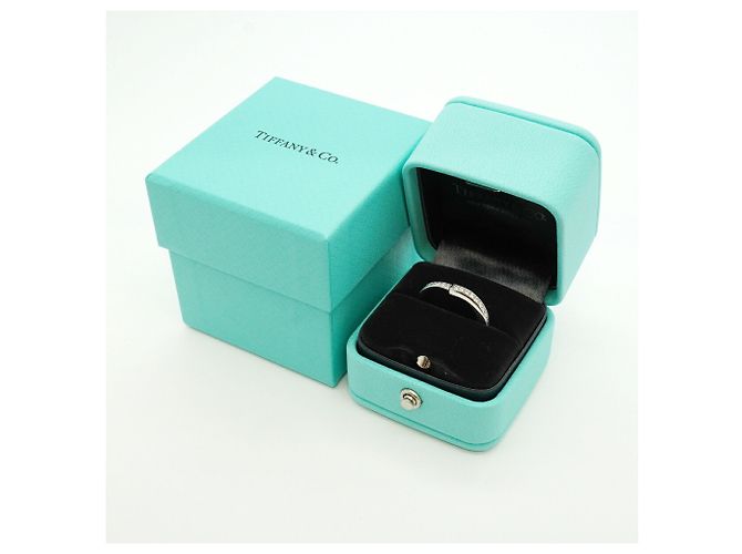 Autre Marque Tiffany & Co. Rock Ring in 18K Weißgold - Ansicht 7